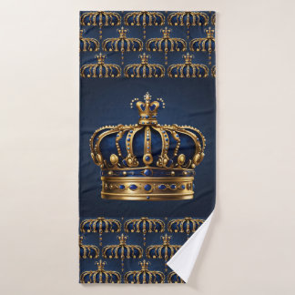 Regal Blue Crown-serie Badhanddoek