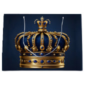 Regal Blue Crown-serie Groot Cadeauzakje (Voorkant)