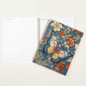Regal Butterfly temidden van William Morris Floral Planner (Display)