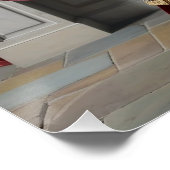 Regal Canine Renaissance Hondenportret Digitale Ku Perfect Poster (Hoek)