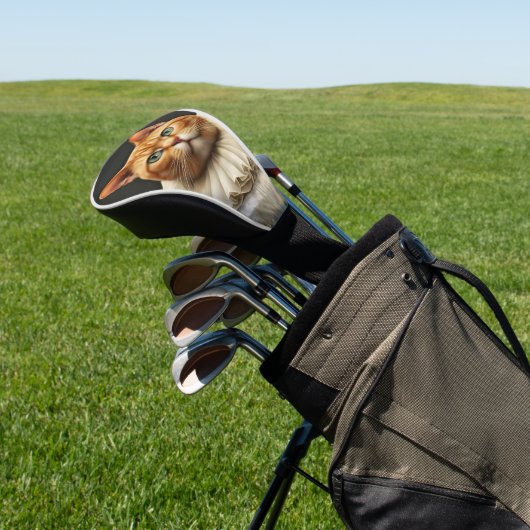 Regal Cat Golfheadcover (Insitu)