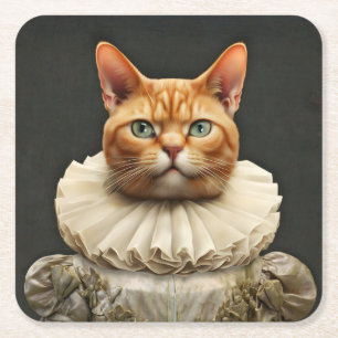 Regal Cat Kartonnen Onderzetters