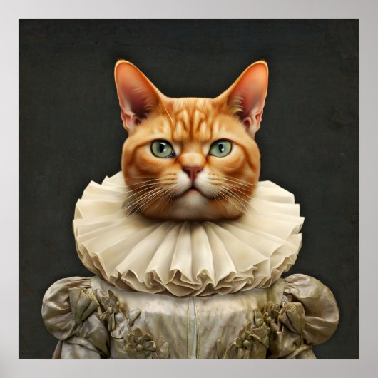Regal Cat Poster (Voorkant)