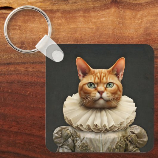 Regal Cat Sleutelhanger (Voorkant)