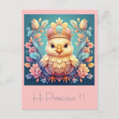 "REGAL CHICK" BRIEFKAART (Voorkant)