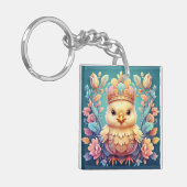 "REGAL CHICK" koffie mok. Sleutelhanger (Voorkant Links)