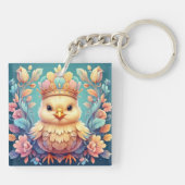 "REGAL CHICK" koffie mok. Sleutelhanger (Achterkant)