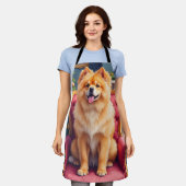 Regal Chow Chow by Grand Christmas Tree Holiday Schort (Gedragen)