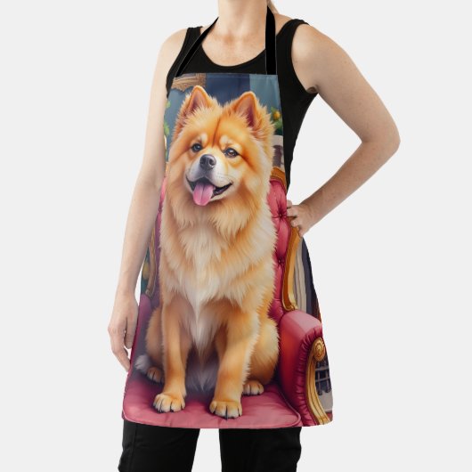 Regal Chow Chow by Grand Christmas Tree Holiday Schort (Insitu)