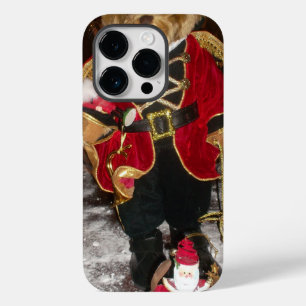 Regal Christmas Teddy Bear Holiday Art Print Case-Mate iPhone Case