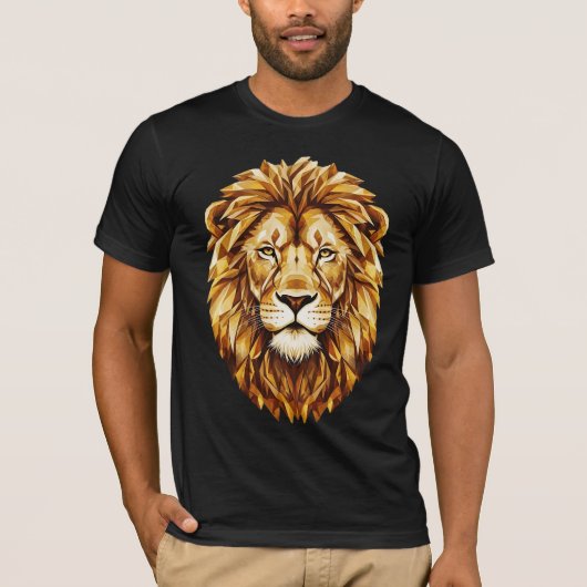Regal Citrine Lion Head T-shirt (Voorkant)