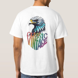 Regal Crystal Eagle" Majestic ontwerp T-shirt