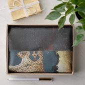 Regal Darkness Abstracte Queen Decoupage Tissuepapier (Geschenk)