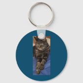 Regal Dave Basic Button Keyring Sleutelhanger (Voorkant)