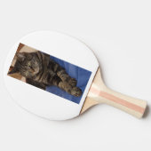 Regal Dave Black Backed Ping Pong Paddle Tafeltennisbatje (Zijkant)