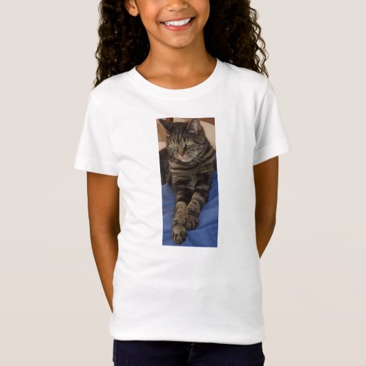 Regal Dave Girls' Pet Sleeve T-Shirt (Voorkant)