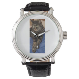 Regal Dave Mannen  Leather Strap Horloge