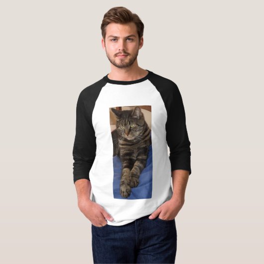 Regal Dave Mannen Raglan T-shirt (Voorkant volledig)
