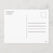 Regal Dragon Christmas Feestdagenkaart (Achterkant)