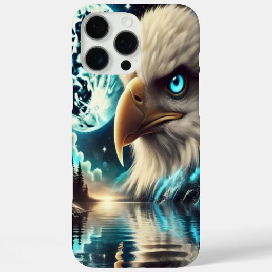 Regal Eagle onder de lichtgevende Sterrennacht Moo Case-Mate iPhone Case (Achterkant)