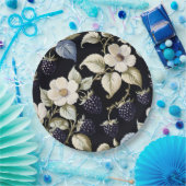 Regal Elegance Blackberry & Blooms Papieren Bordje (Feest)