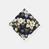 Regal Elegance Blackberry & Blooms Servet (Hoek)
