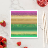 "Regal Elegance: Green & Gold Paper"? Servet (Insitu)