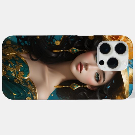 "Regal Elegance: Queen's Crown" Case-Mate iPhone Case (Achterkant (horizontaal))