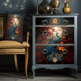 Regal Elegant Victoriaans Boho Peacock Tissuepapier