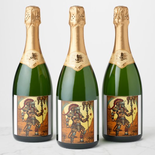 Regal Elixir: Een koninklijke wijn geschikt voor k Sparkling Wijnetiket (Flessen)