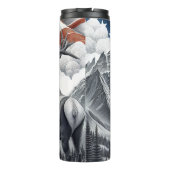 Regal Elk beroemd gemaakt door American Pride Thermosbeker (Achterkant)