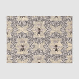Regal Filigree Queen Bee op  krant Tissuepapier