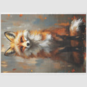 Regal Fox Decoupage Tissuepapier (Voorkant)