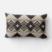 Regal Geometry Gooi Buiten Lumbar Kussen (Achterkant)