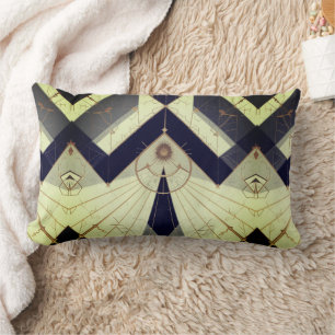 Regal Geometry Gooi Buiten Lumbar Kussen