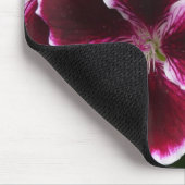 Regal Geranium Flowers Elegant Maroon Floral Lugga Muismat (Hoek)