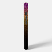 Regal Glitter Fade & Monogram Case-Mate iPhone Case (Achterkant / Links)