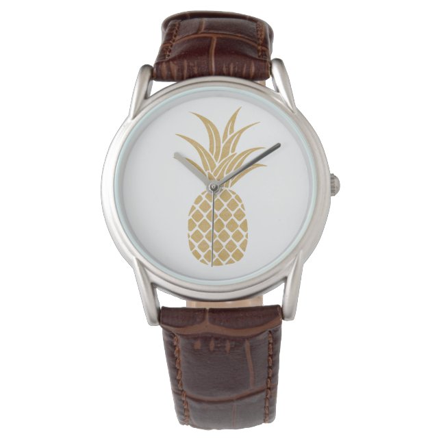 Regal Gold Ananas horloge (Voorkant)