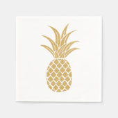 Regal Gold Ananas servetten (Voorkant)
