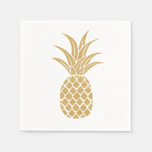 Regal Gold Ananas servetten