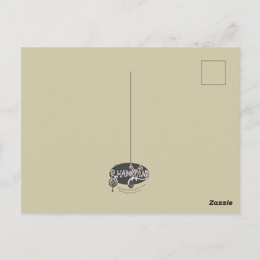 Regal Gold Griffin-kaart Briefkaart (Achterkant)