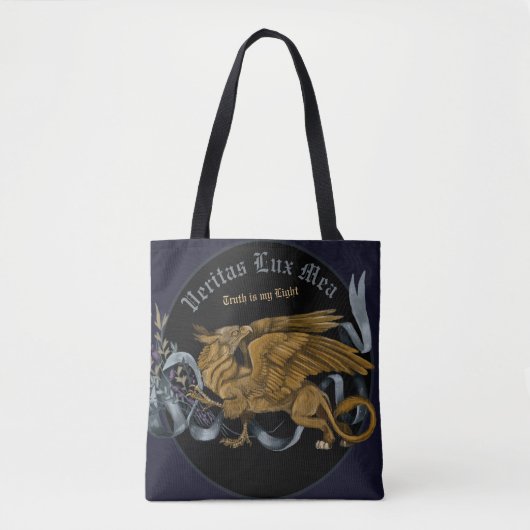 Regal Gold Griffin Tote Bag (Voorkant)