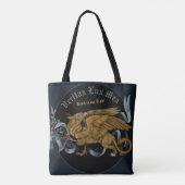 Regal Gold Griffin Tote Bag (Achterkant)
