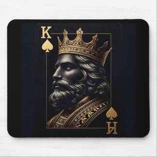 Regal Gold King of Spades Muismat - Stijlvol burea