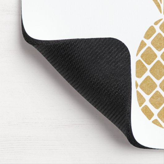 Regal Gold Pineapple Mousepad Muismat (Hoek)
