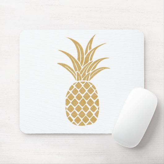 Regal Gold Pineapple Mousepad Muismat (Met muis)