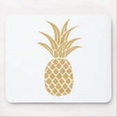 Regal Gold Pineapple Mousepad Muismat (Voorkant)
