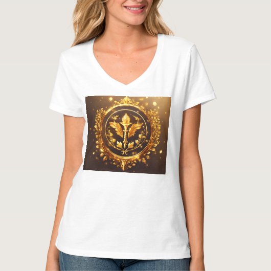 Regal Golden Laurel "P&D" Embleem T-shirt (Voorkant)