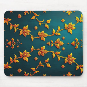 Regal Golden Vine Mouse Pad Muismat