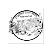 Regal Griffin Rubber small Stamp Rubberstempel (Afrduk)